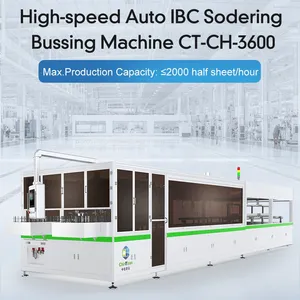 High Efficiency CT-CH-3600 Small Solar Cells Tabber Stringer Machine thumbnail-1