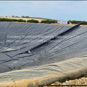 8m Wide 1.50mm Thick HDPE Geomembrane in Oilfield thumbnail-3