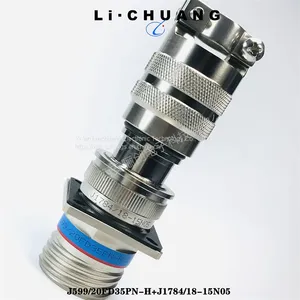 J599 Series Circular Connector Plug Socket J599-20FD35PN-H J599-26FD35SN-H thumbnail-4