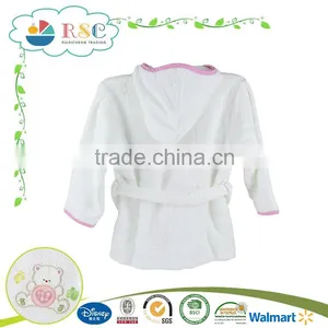100 Percent Cotton Children Hooded Bathrobes Kids Bathrobes thumbnail-2