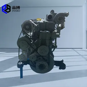 Four Stroke Electric Starting Mechanical Engine Equipped With Electric Starter and New Pump DEUTZ BF4M1013EC thumbnail-5