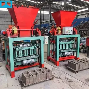 Red Brick Making Machine Best Bricks for House Construction in India Concrete Bricks Making Machine Interlock Brick Machine thumbnail-1