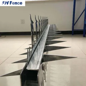 High Quality Anti-Climb Razor Spike Wall Spikes Three Specifications Barbed Wire for Security Purpose thumbnail-5