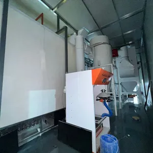 PP Powder Spray Booth for Automotive Parts and Machinery Manufacturing thumbnail-4