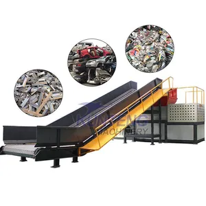 Dual-axis Metal Shedder Machine Scrap Steel Coil Gate Shredder Heavy Duty Scrap Metal Crushing Production Line EPC thumbnail-1