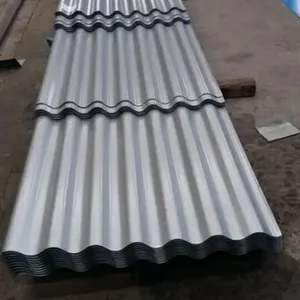 In Stock Color Coated Corrugated Metal Roof Sheet PPGI Corrugated Panel Green Red Corrugated Roof Tile thumbnail-4