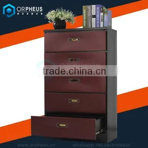 Steel Material Dressers and Modern Appearance Bedroom Dresser Coupling Home Furniture 5 Drawer Steel Dresser thumbnail-1