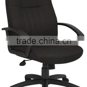 Boss Black Fabric Mid-Back Executive Chair thumbnail-1