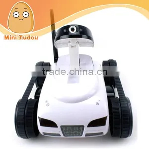 2014 New 4 Channel Wifi Remote Control Tank With Camera Controlled by IPhone Android Mobile Phone thumbnail-1