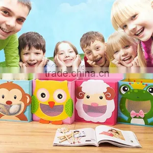 Creative Smiling Face Cartoon Animal Kids Storage Organizer Toy Drawer Storage Box Trade Assurance Supplier thumbnail-1