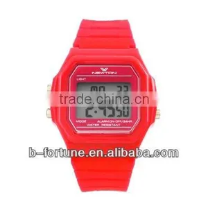 BF1020 Colorful Any Pantone Plastic LCD Digital Watch thumbnail-3