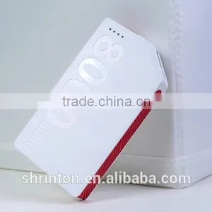 2015 Manufacture Supply, Fast Charging Smart Mobile Portable Cell Phone Power Bank 8000mah thumbnail-2