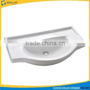 CONSOLLE Many Size Bathroom Sink Ceramic Wash Basin thumbnail-3