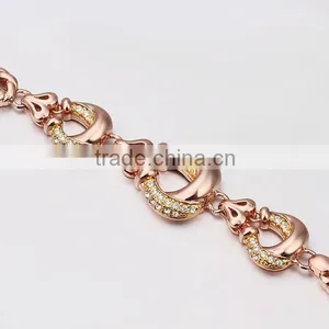 2016 New Hot Sale Custom Luxurious 18K Gold Plated Bracelet thumbnail-3
