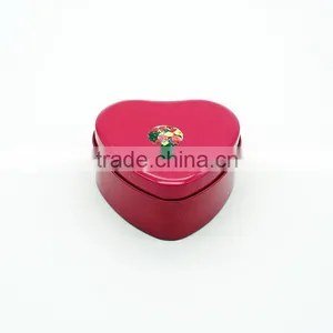 Heart Shape Scented Tin Candle With Metal Lid thumbnail-4