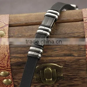 Top Quality Charms Fitness Bracelet Silicone Material Quality Choice thumbnail-3