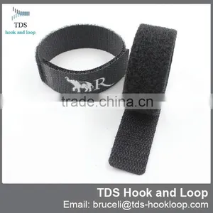 Company Logo Printed Hook and Loop Cable Ties thumbnail-4