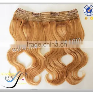 Wholesale Human Hair Extensions Clip in Curly Hair Extension Clip in Human Hair thumbnail-1