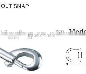Baite Rigging Hardware Zinc Plated Swivel Bolt Snap HookStainless Steel Swivel Eye Bolt Solid Snap Hook Safety Snap Hook thumbnail-3
