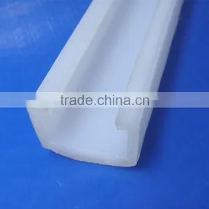 Customized Extruding Natrual Plastic Uhmwpe Slider Door pe Guide Rail Quality Choice thumbnail-1