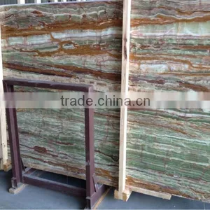 Cheap Green Vein Onyx Marble Tile Slab thumbnail-1