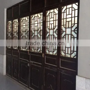 Antique Chinese Style Wood Door thumbnail-1