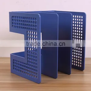 Office Desktop Cheap Adjustable Plastic Bookends thumbnail-1