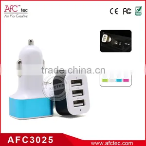 Hot New Products for 2016 Aluminum 12v Cute Multiple Usb Port Car Charger thumbnail-1