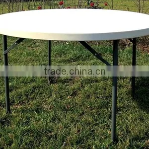 Popular Round Plastic Folding Table Outdoor thumbnail-1