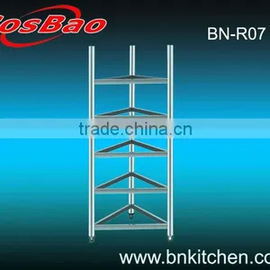 Stainless Steel Disassembled Kitchen Shelving Unit thumbnail-3