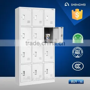 Luoyang Factory Direct Sale 12 Doors Steel Locker Gym Locker Steel Cupboard thumbnail-1