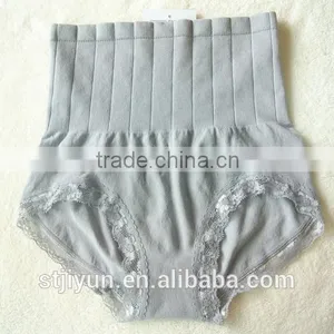 Panties Factory Women High Waist Seamless Underwear Young Girl Cotton Panty thumbnail-1