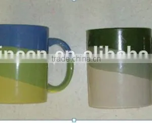 Brown Coffee Mug Stock ,Three Color Cup Stock , Zebra Mug Stock thumbnail-1