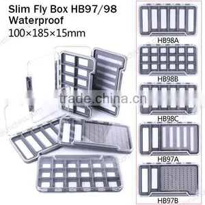 2016 New Super Slim Waterproof Fly Fishing Box thumbnail-1