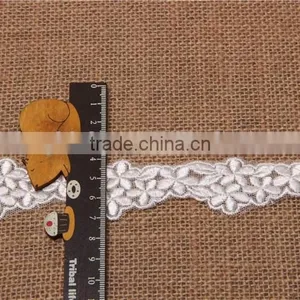 Good Qualit Grace Five Pedals Flower Leaf Pattern Overlap Weav Hand Made Weave Shape Embroidery Chemical Lace for Accessory thumbnail-3