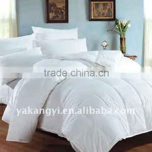 China Duck Down And Feather Quilt Golden Supplier For Hotel YKY394 thumbnail-1