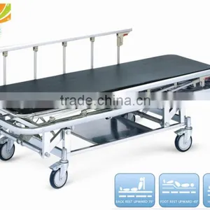 HR-112 China Emergency Hospital Electric Bed Electric Medical Bed Medical Manual Bed Trolley thumbnail-1