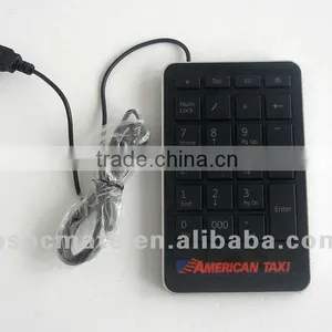 Mini USB Led Numeric Keypad/keyboard Detailed Product Description: LED Letter Illuminated Multimedia Keyboard Various LED Colors thumbnail-1