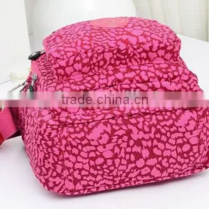 Wholesale Pink Cottton Fancy Cotton Shoulder Bags With Multi Pockets thumbnail-4