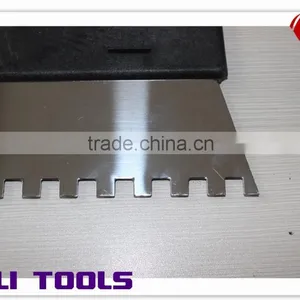 Wall Scraper With Teeth Blade PC Handle / Stainless Steel Hand Tool thumbnail-3