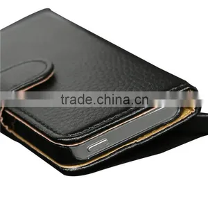 Genuine Real Leather Wallet Stand Mobile Phone Case Cover for Apple IPhone SE thumbnail-6