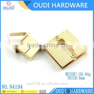 Custom Fashion Metal Bag Twist Lock Fasteners thumbnail-5