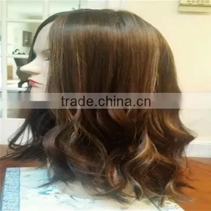 New Style Black European Hair Jewish Wig Kosher Wigs 18 Inch thumbnail-3