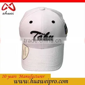 China Headwear Oem High Quality Custom Embroidered 100% Cotton 6 Panel Baseball Cap thumbnail-4