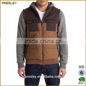 Light Foldable Color Outdoor Man Jacket Winter Wear 100% Polyester Down Padded Jacket Garment Custom Jacket With Hood thumbnail-1