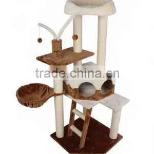 New Cat Tree With Feeding Bowl thumbnail-6