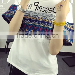 Cartoon Blouse Short-sleeved T-shirts Students Leisure Large Size Shirt of China Style t Shirt thumbnail-1