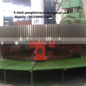 Girth Gear Used in Ball Mill and 1500tpd Rotary Kiln for Cement Production Line thumbnail-1