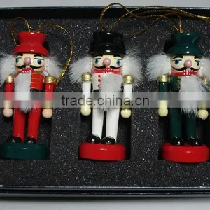 Santa Claus Wooden Nutcracker for Christmas Decoration thumbnail-3