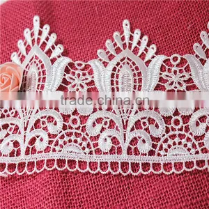 11cm Embroidery Flower Lace Trim,Lace Trim For Curtain Decoration thumbnail-1